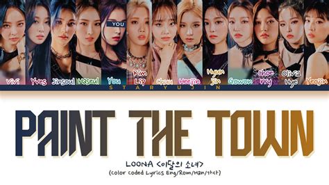 lyrics ptt-20240509-wa0003<unknown>|PTT (Paint The Town) (Romanized) – LOONA .